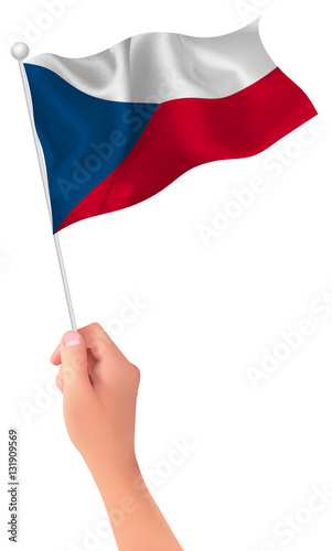 チェコ 国旗 手 アイコン
