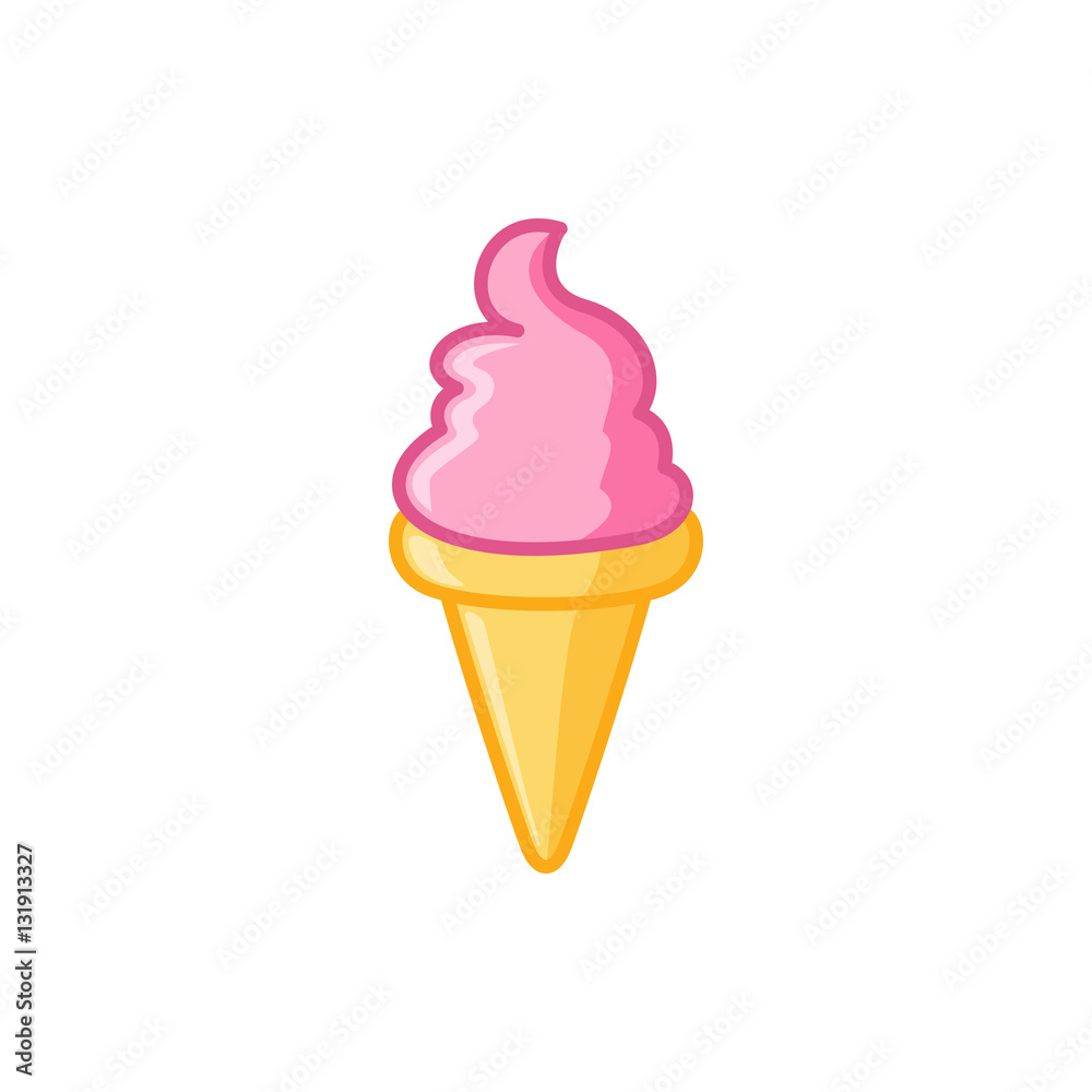 ice cream icon illustration