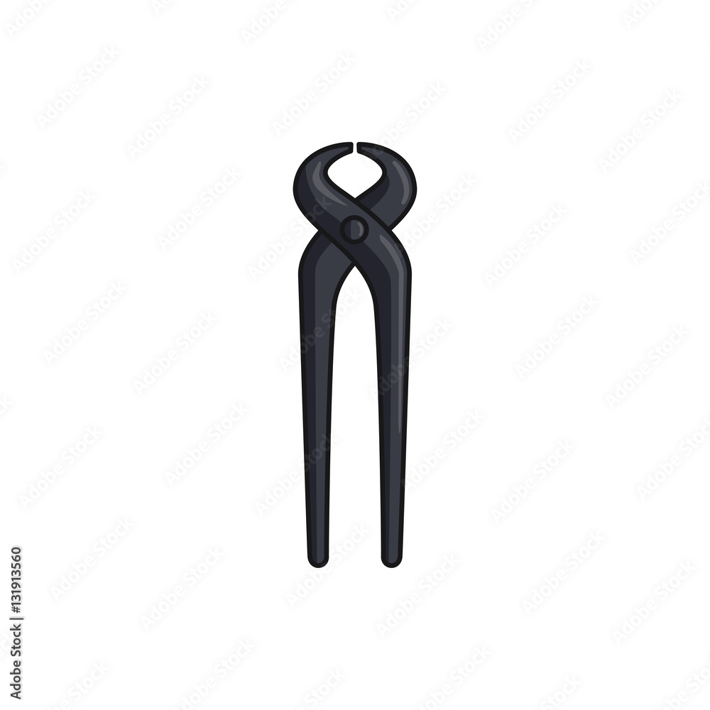 pliers icon illustration pliers icon illustration