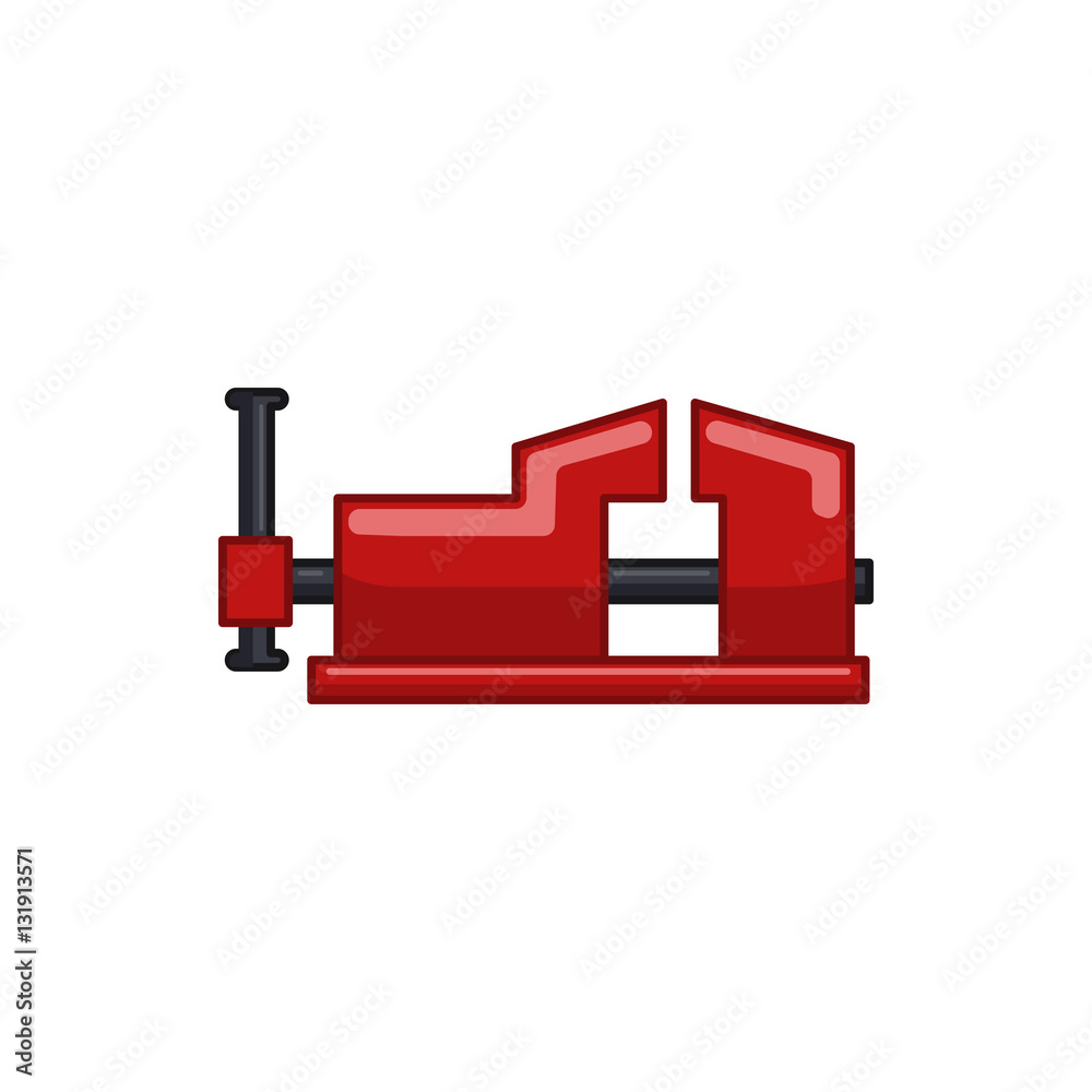 vice clamp icon illustration vice clamp icon illustration