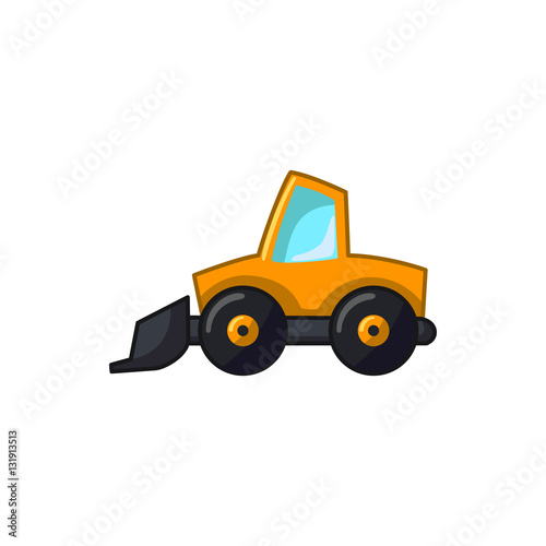 excavator icon illustration