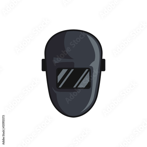 welder mask icon illustration