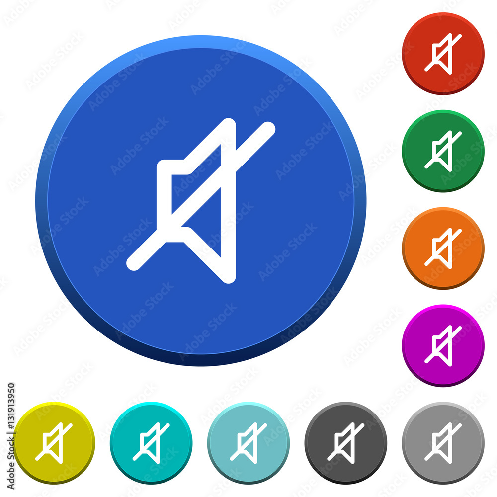 Mute beveled buttons Mute beveled buttons