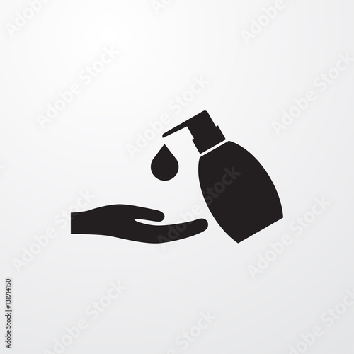 liquid soap icon illustration