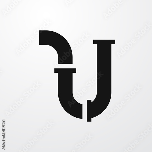 pipe icon illustration