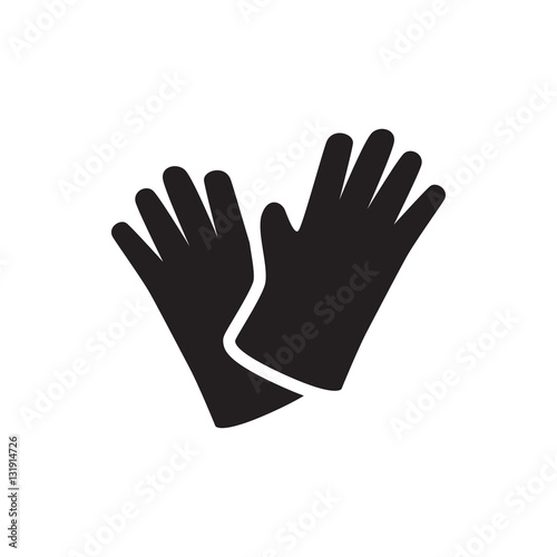 gloves icon illustration photo