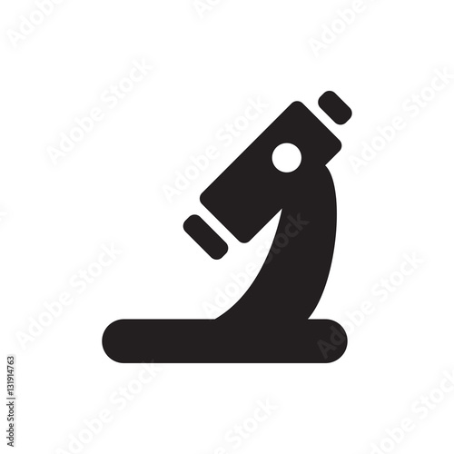 microscope icon illustration