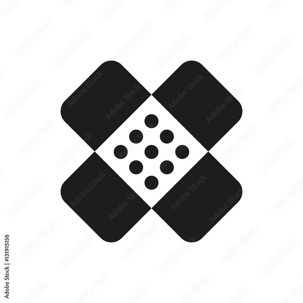 bandage icon illustration bandage icon illustration