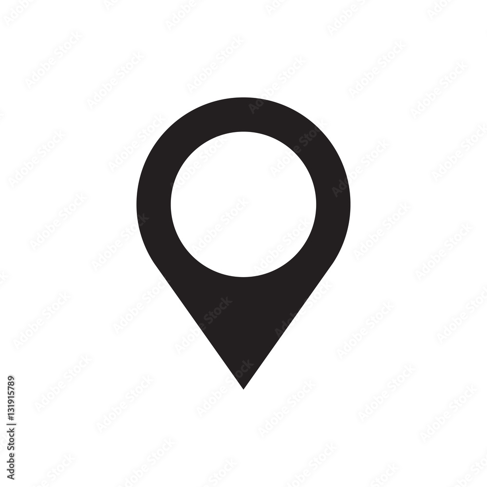 map location icon illustration Stock Vector | Adobe Stock