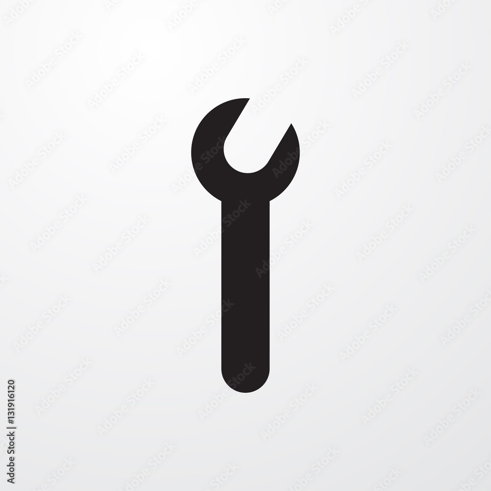 wrench icon vector wrench icon vector