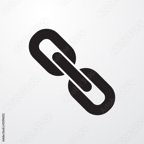 chain icon vector