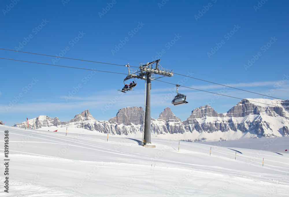 Obraz premium Winter in alps