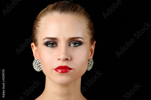 Portrait of beautiful young...