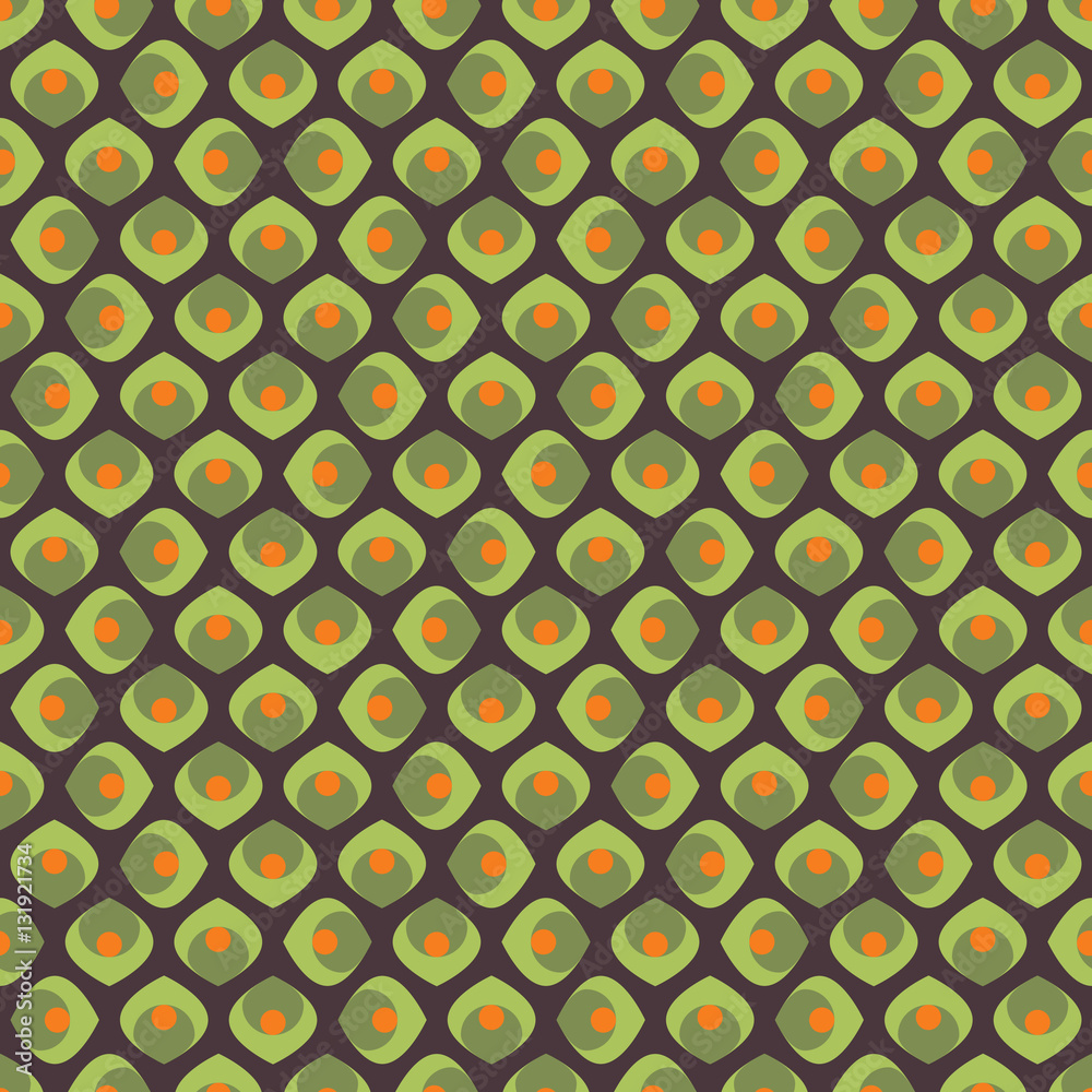 Green abstract seamless background Green abstract seamless background