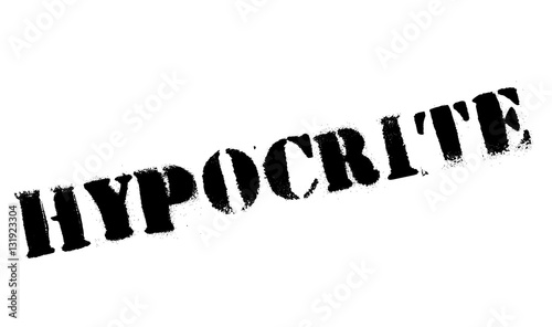 Hypocrite rubber stamp