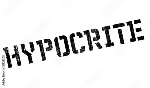 Hypocrite rubber stamp