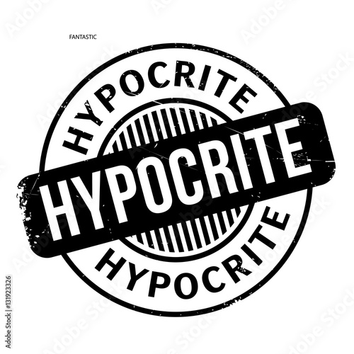 Hypocrite rubber stamp