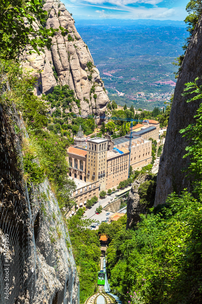 Montserrat funicular railway