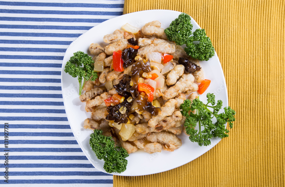Sweet and Sour Pork ( tangsuyuk ) - Korean food Sweet and Sour Pork ( tangsuyuk ) - Korean food