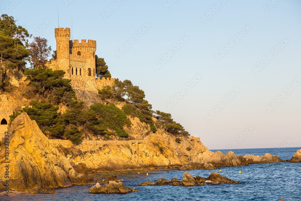 Castell Platja in Lloret de Mar