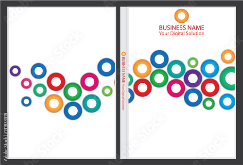 Annual report cover design