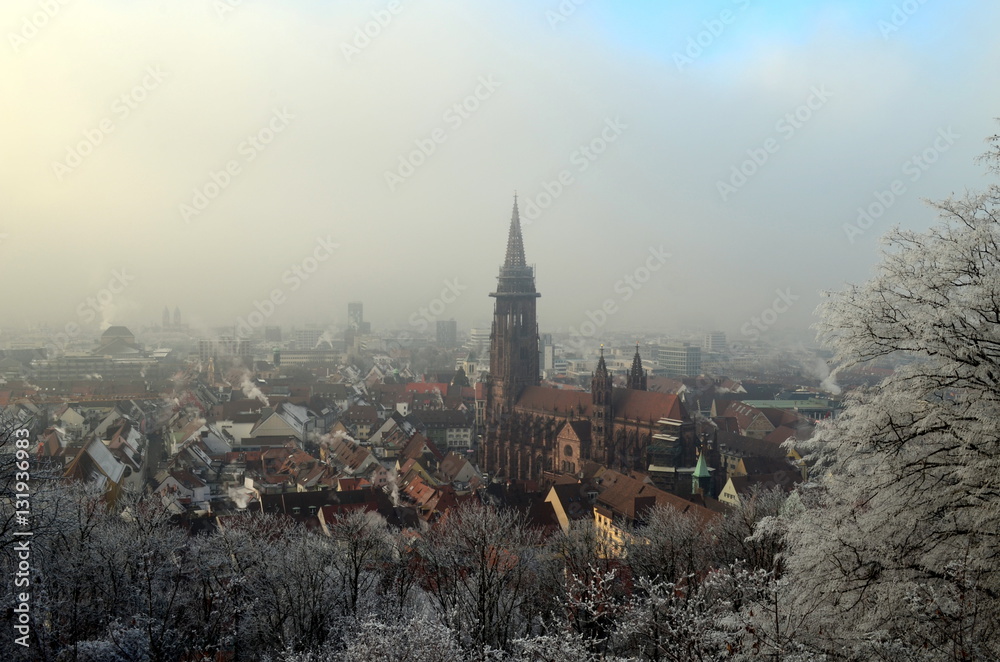 Nebel über Freiburg