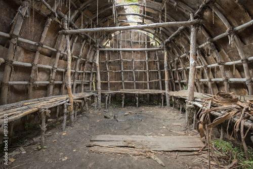 Принти на полотні Wampanoag House, Plimouth Plantation