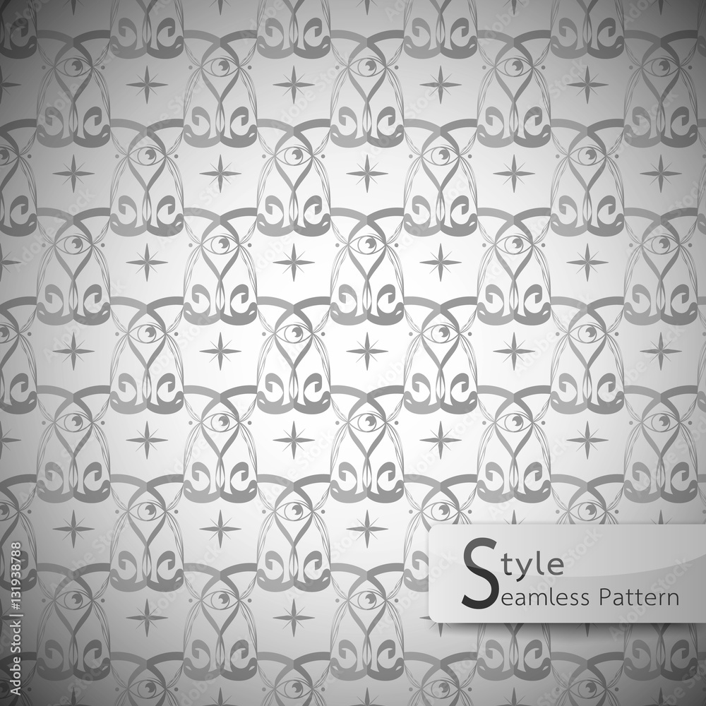 eyes mesh Monochrome seamless pattern vector illustration eyes mesh Monochrome seamless pattern vector illustration