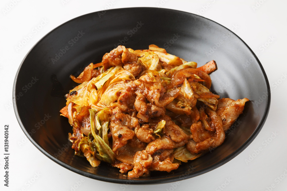 豚肉の味噌炒め 豚肉の味噌炒め