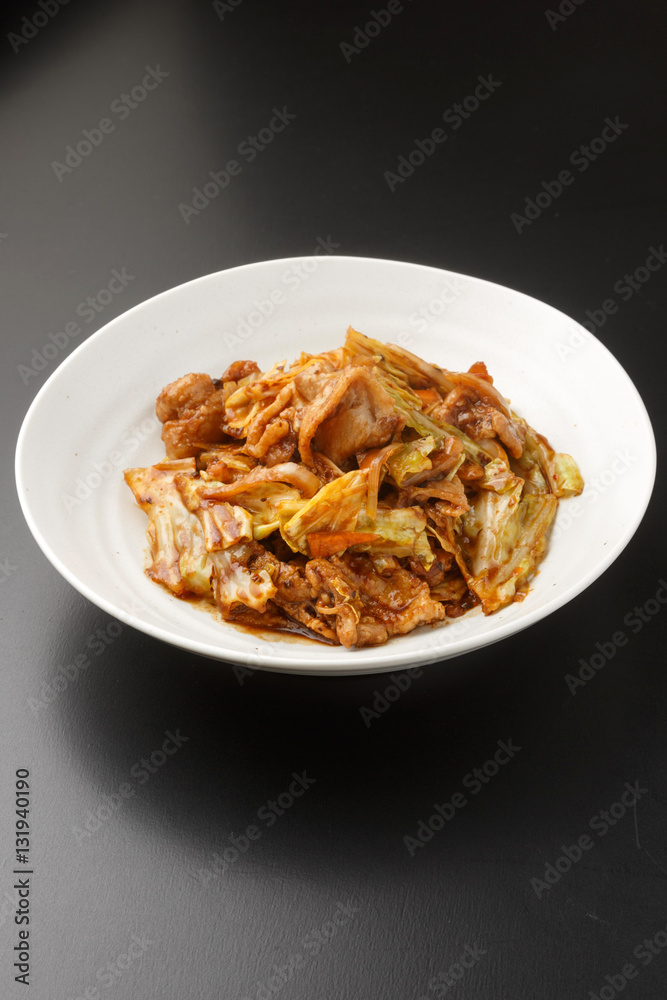 豚肉の味噌炒め 豚肉の味噌炒め