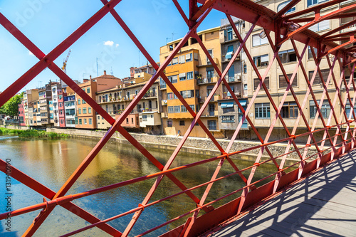 Eiffel bridge in Girona