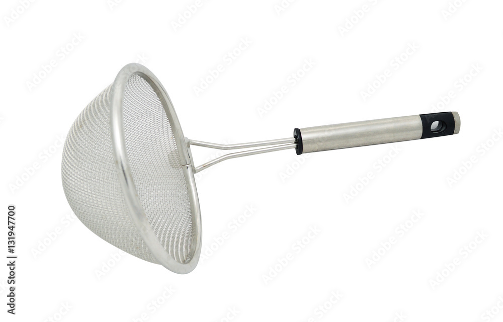 Sieve isolated on white background Sieve isolated on white background