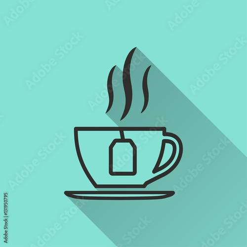 Tea - vector icon.