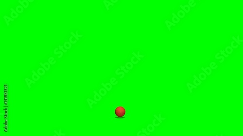 basketball ball flies from a distance, hits the screen and bounces