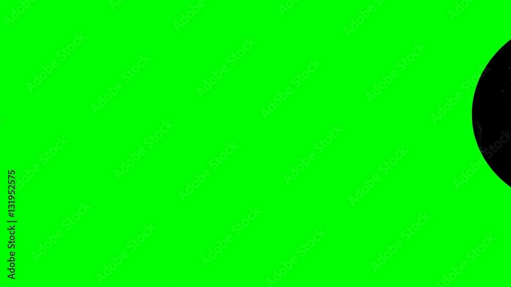 planet earth on a green background