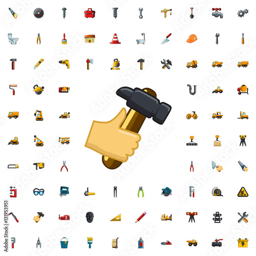 hummer icon illustration