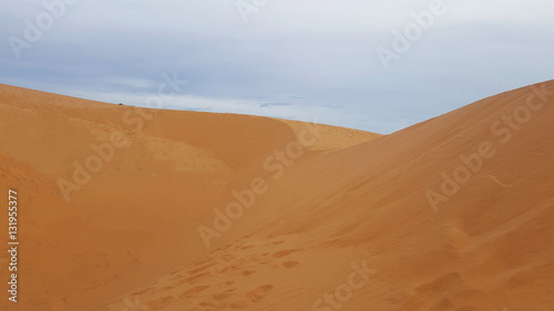 Gold Sand Dunes Mui Ne Vietnam Asia