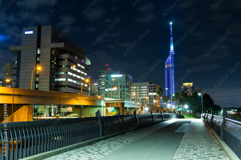Fototapeta premium Fukuoka cityscape