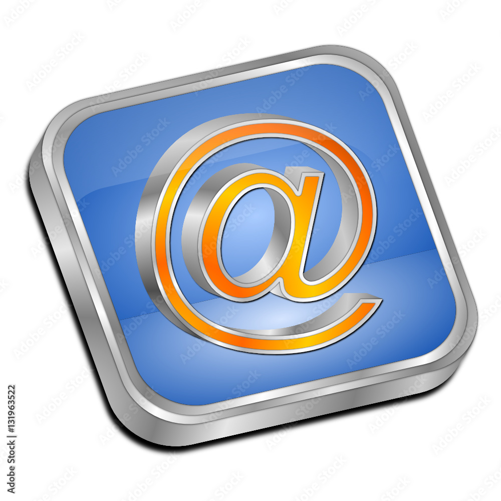E-Mail Button - 3D illustration E-Mail Button - 3D illustration