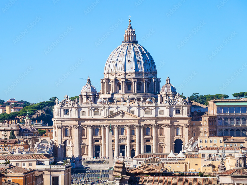Papal Basilica of St Peter in Vatican city