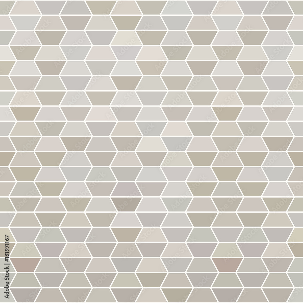 Vector seamless pattern. Modern stylish texture. Repeating geometric background with linear hexagons.