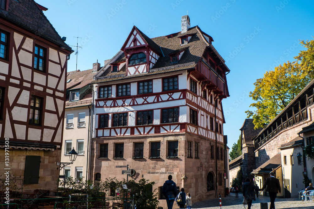 Fototapeta premium Albrecht Dürer Haus in Nürnberg