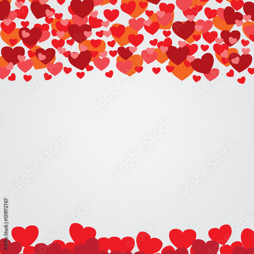 Valentines card background vector illustration