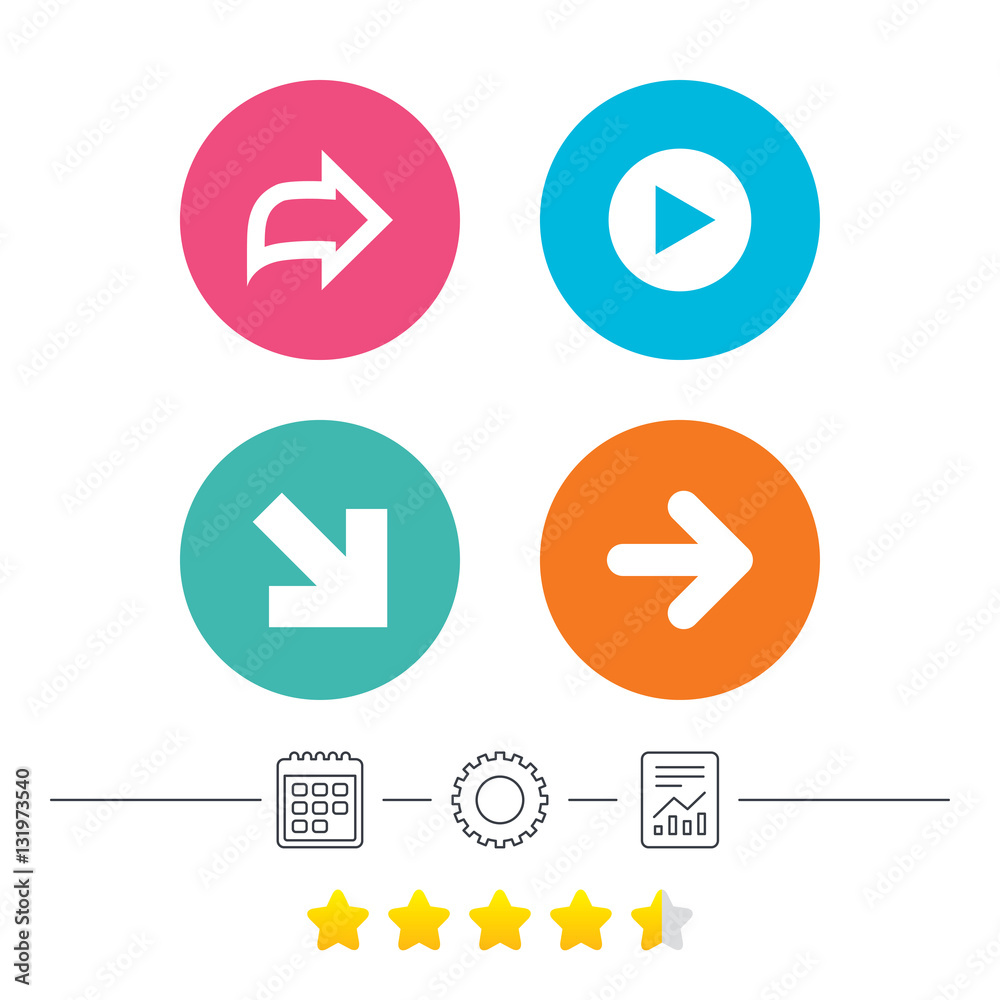 Arrow icons. Next navigation signs symbols. Arrow icons. Next navigation signs symbols.