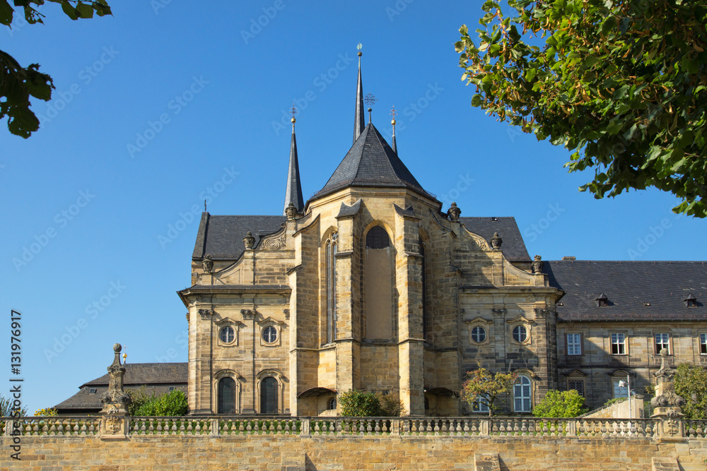 Naklejka premium Kloster Michelsberg in Bamberg, Oberfranken, Deutschland