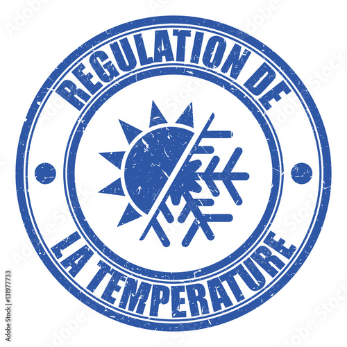 Logo régulation de la température.