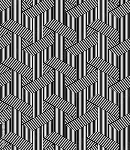 Seamless zigzag lines pattern. Geometric texture.