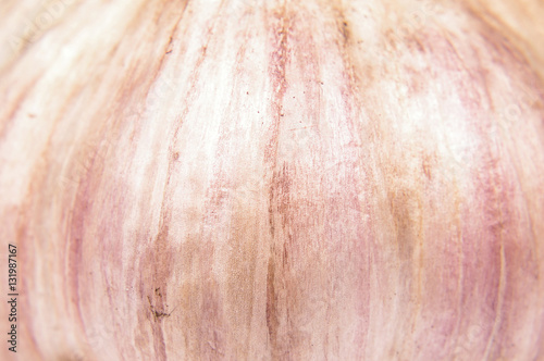 Garlic peel texture pattern macro close up