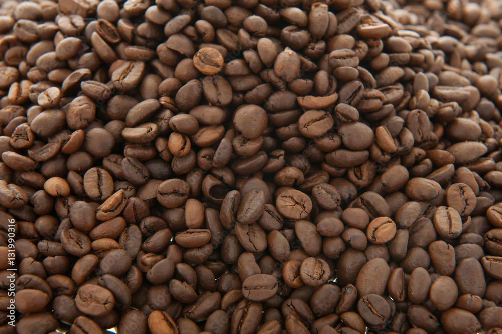 Fototapeta premium Coffee beans background