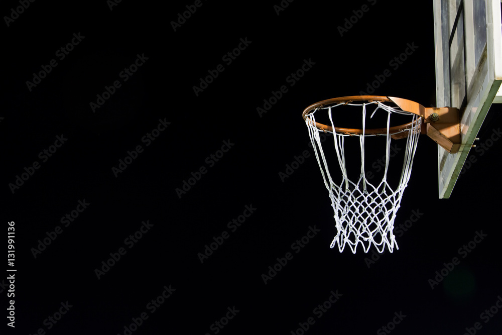Abstract goalpost of Basketball 